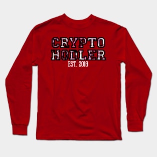 Floral - Crypto Hodler Long Sleeve T-Shirt